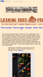 Mobile Screenshot of leaningshed.com